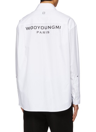 背面 - 点击放大 - WOOYOUNGMI - LOGO 印花衬衫