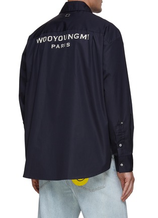 背面 - 点击放大 - WOOYOUNGMI - LOGO 纽扣衬衫