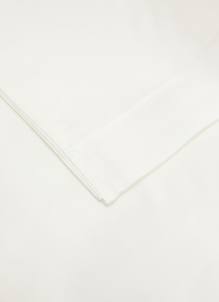 细节 –点击放大 - FRETTE - ULTIMATE 纯棉特大双人床单 — 奶白色