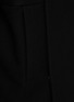  - RICK OWENS - 孔眼厚呢短大衣