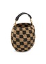 细节 - 点击放大 - CLARE V. - Pot de Miel Chequered Basket Bag