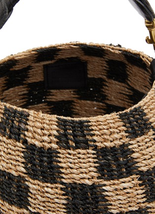 细节 - 点击放大 - CLARE V. - Pot de Miel Chequered Basket Bag