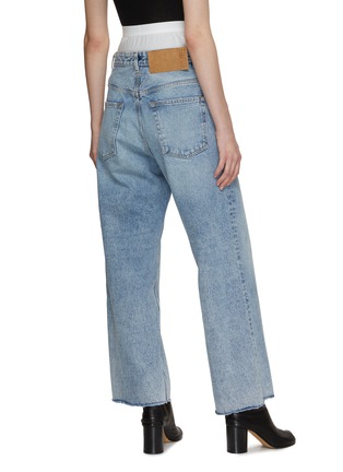 背面 - 点击放大 - MM6 MAISON MARGIELA - 拼接直筒牛仔裤