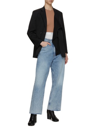 MM6 MAISON MARGIELA | 拼接直筒牛仔裤