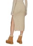 背面 - 点击放大 - PESERICO - Chunky Ribbed Knit Pencil Skirt