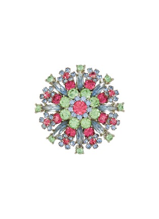 首图 - 点击放大 - LANE CRAWFORD VINTAGE ACCESSORIES - Diamante Flower Brooch