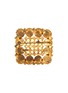 模特示范图 - 点击放大 - LANE CRAWFORD VINTAGE ACCESSORIES - Gold Tone Diamante Square Brooch