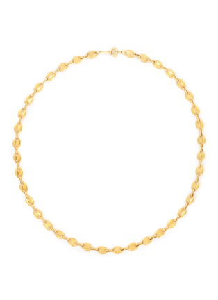 首图 - 点击放大 - LANE CRAWFORD VINTAGE ACCESSORIES - 14K Gold Plated Double Round Chain Necklace