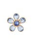 首图 - 点击放大 - LANE CRAWFORD VINTAGE ACCESSORIES - Gold Tone Glass Diamante Flower Brooch
