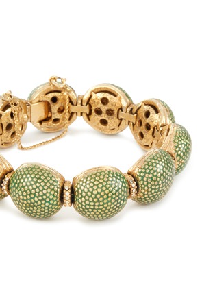 细节 - 点击放大 - LANE CRAWFORD VINTAGE ACCESSORIES - Gold Tone Diamanté Bracelet