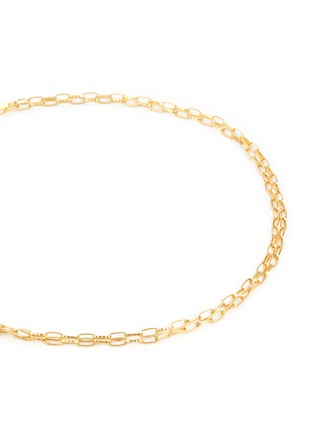 细节 - 点击放大 - LANE CRAWFORD VINTAGE ACCESSORIES - 14K Gold Plated Chain Necklace