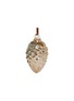 首图 –点击放大 - SHISHI - Glitter Top Transparent Pine Cone Glass Ornament