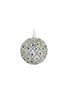 首图 –点击放大 - SHISHI - Glitter Glass Ball Ornament — Silver/Blue
