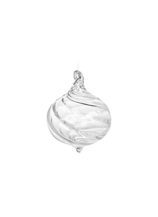 首图 –点击放大 - SHISHI - Twisted Glass Ball Ornament — Clear