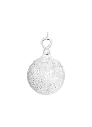 首图 –点击放大 - SHISHI - Iced Glass Ball With Hook Ornament
