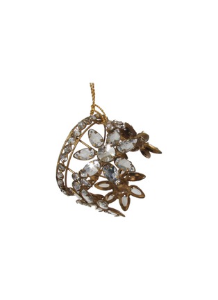 首图 –点击放大 - SHISHI - Flower Jewel Crown Ornament – Antique Gold