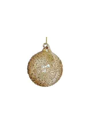 首图 –点击放大 - SHISHI - Sanded Glass Ball Ornament — Amber