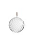 首图 –点击放大 - SHISHI - Diagonal Lined Glass Ball Ornament