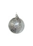 首图 –点击放大 - SHISHI - Glitter Inside Glass Ball Ornament — Silver