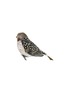 首图 –点击放大 - SHISHI - Feather Bird Ornament With Clip — Brown/White
