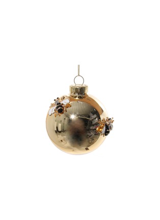 首图 –点击放大 - SHISHI - Bees Shiny Glass Ball Ornament — Gold