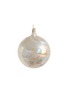 首图 –点击放大 - SHISHI - Iridescent Glass Ball Ornament – White