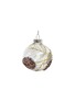 首图 –点击放大 - SHISHI - Pinecone Motif Clear Glass Ball Ornament