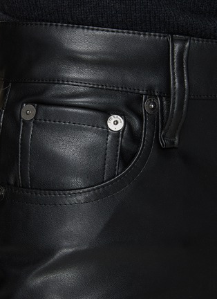  - RAG & BONE - 仿皮革微喇叭长裤