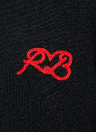  - RAG & BONE - LOGO 刺绣羊毛针织衫