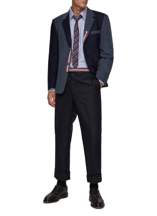 THOM BROWNE | 拼接色块西服外套