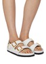 模特儿示范图 - 点击放大 - BIRKENSTOCK - 扣环凉鞋