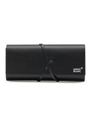 细节 - 点击放大 - MONTBLANC - 金属方框太阳眼镜