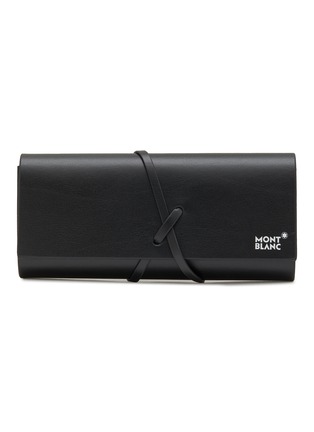 细节 - 点击放大 - MONTBLANC - 金属方框太阳眼镜