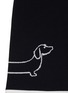  - THOM BROWNE - 小狗花纹针织 POLO 裙