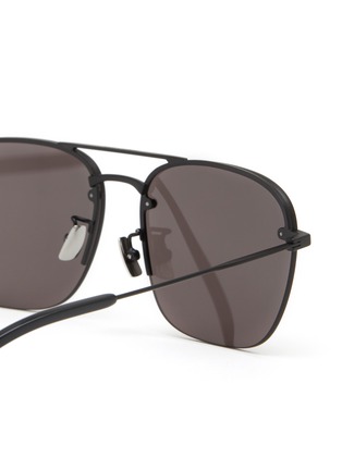 细节 - 点击放大 - SAINT LAURENT - 金属镜框飞行员眼镜