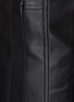 - AMIRI - 仿皮革束身上衣