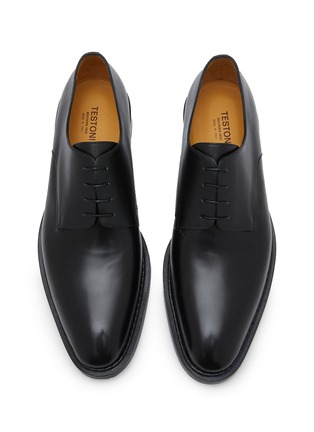 细节 - 点击放大 - TESTONI - Venezia Leather Loafers