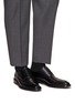 模特儿示范图 - 点击放大 - TESTONI - Venezia Leather Loafers