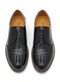 模特儿示范图 - 点击放大 - TESTONI - Camogli Leather Derby Shoes