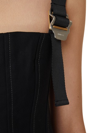  - DION LEE - 扣饰褶裥连衣裙