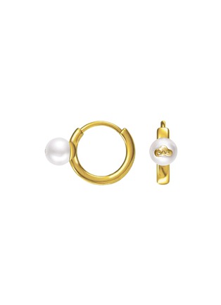 首图 - 点击放大 - YICI ZHAO ART & JEWELS - WONDERLAND 18K 黄金珍珠耳环