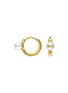 首图 - 点击放大 - YICI ZHAO ART & JEWELS - WONDERLAND 18K 黄金珍珠耳环