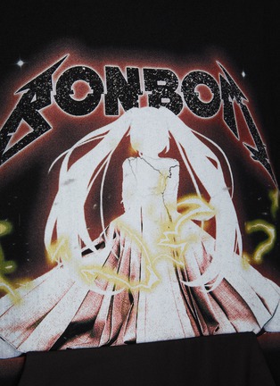  - BONBOM - 印花连帽卫衣
