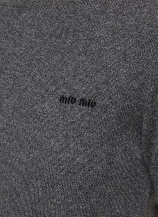  - MIU MIU - 羊绒针织上衣
