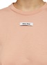  - MIU MIU - LOGO 拼贴 T 恤