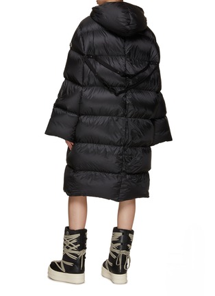 背面 - 点击放大 - RICK OWENS - X MONCLER 绗缝连帽外套