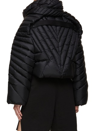 背面 - 点击放大 - RICK OWENS - X MONCLER 射线状绗缝外套