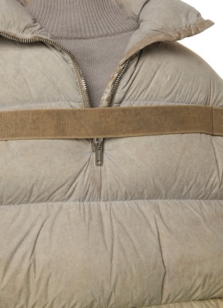  - RICK OWENS - X MONCLER 绗缝高领外套