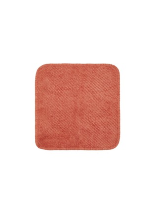 首图 –点击放大 - ABYSS - TWILL 纯棉面巾 — 红陶色