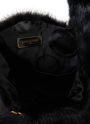 细节 - 点击放大 - SIMONETTA RAVIZZA - FURRISSIMA 珍贵皮毛手提包